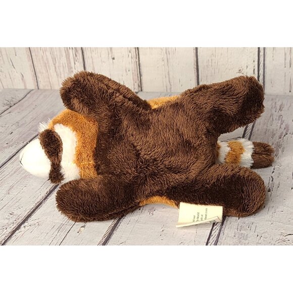 7" Vintage NATURE PLANET Red Panda Cute Cuddle Furry Animal Plush 1990s - Picture 3 of 4